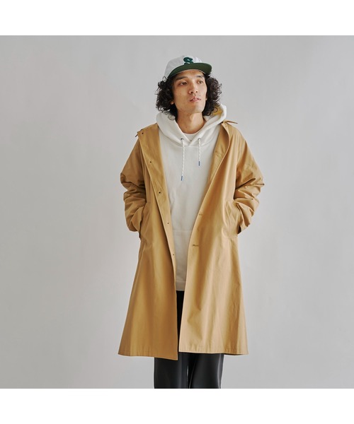 CPCM(シーピーシーエム)の「コットンビッグステンカラーコート(ステンカラーコート・メンズ・ベージュ/ブラック・LARGE/MEDIUM)」の22枚目の写真