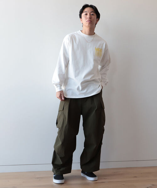 BeAMS DOT(ビームスドット)の「【FINE BOYS5月号掲載】【WEB限定】BeAMS DOT / ナイロンカーゴパンツ(その他パンツ・メンズ・ブラック/オリーブ・SMALL/MEDIUM/LARGE)」の7枚目の写真
