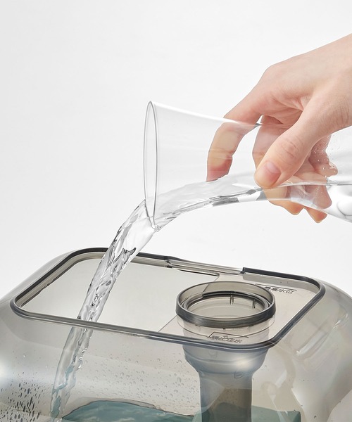 Toffy（トフィー）の「【Toffy/トフィー】 抗菌ハイブリッドアロマ加湿器＜4.7L＞（生活家電・レディース・ホワイト/アクア/グレイッシュベージュ・FREE）」の8枚目の写真