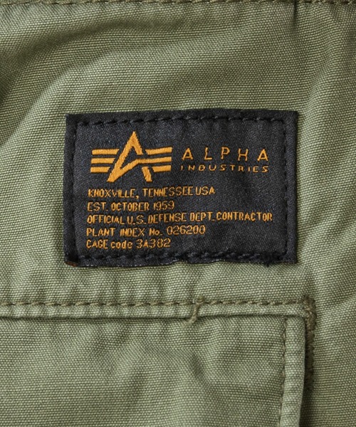 Alpha Industries（アルファインダストリーズ）の「【ALPHA INDUSTRIES/アルファインダストリーズ】A.C.U TYPE CARGO PANTS（カーゴパンツ・メンズ・オリーブ・LARGE/MEDIUM）」の12枚目の写真