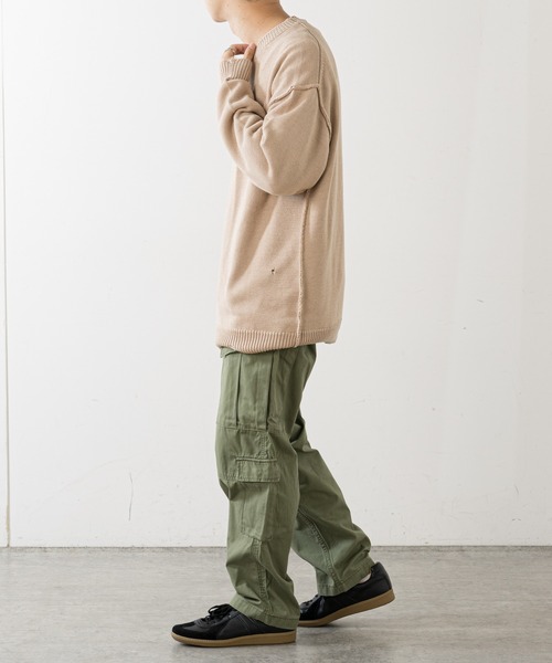 Alpha Industries（アルファインダストリーズ）の「【ALPHA INDUSTRIES/アルファインダストリーズ】A.C.U TYPE CARGO PANTS（カーゴパンツ・メンズ・オリーブ・LARGE/MEDIUM）」の5枚目の写真