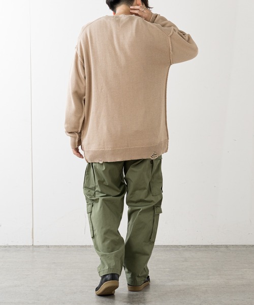 Alpha Industries（アルファインダストリーズ）の「【ALPHA INDUSTRIES/アルファインダストリーズ】A.C.U TYPE CARGO PANTS（カーゴパンツ・メンズ・オリーブ・LARGE/MEDIUM）」の6枚目の写真