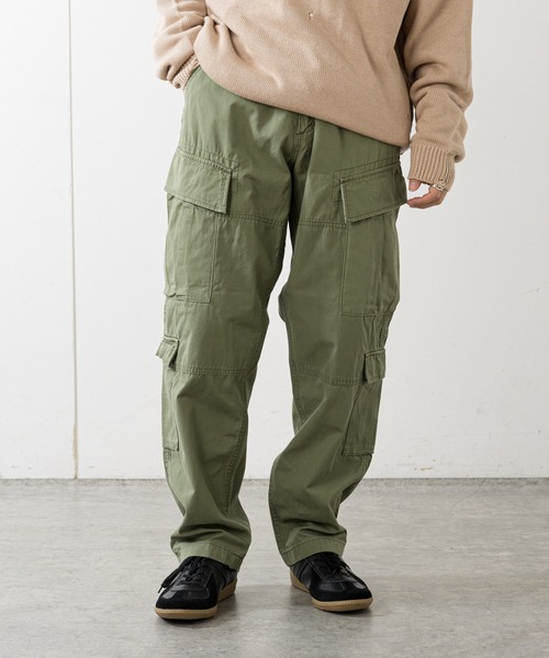 Alpha Industries（アルファインダストリーズ）の「【ALPHA INDUSTRIES/アルファインダストリーズ】A.C.U TYPE CARGO PANTS（カーゴパンツ・メンズ・オリーブ・LARGE/MEDIUM）」の8枚目の写真