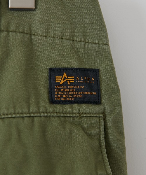 Alpha Industries（アルファインダストリーズ）の「【ALPHA INDUSTRIES/アルファインダストリーズ】A.C.U TYPE CARGO PANTS（カーゴパンツ・メンズ・オリーブ・LARGE/MEDIUM）」の20枚目の写真