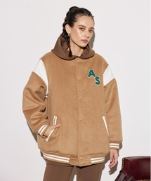 ALEXIA STAM | Logo Varsity Jacket/ロゴバーシティジャケット(スタジャン)