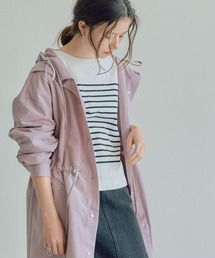 titivate | ﾄﾞﾛｰｽﾄﾘﾝｸﾞﾃﾞｻﾞｲﾝﾎﾞﾘｭｰﾑﾗｲﾄｺｰﾄ(マウンテンパーカー)