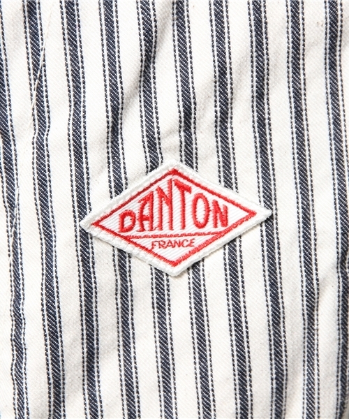 fennica Men's（フェニカメンズ）の「DANTON / ヒッコリーシングルボタンジャケット（カバーオール・メンズ・インディゴブルー・42/38/40）」の10枚目の写真