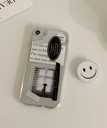 Mademoment（メイドモーメント）の「【Mademoment】BLACK LABEL STICKER DESIGN / メイドモーメント ブラック ラベル ステッカー デザイン iPhone11/12/12Pro用ケース（スマホケース/カバー）」