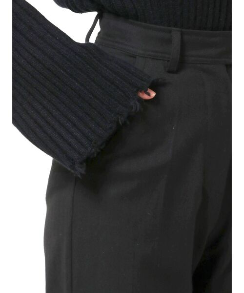 EMODA（エモダ）の「センタープレスパンツ（その他パンツ・レディース・ブラック/グレー・SMALL/MEDIUM）」の12枚目の写真