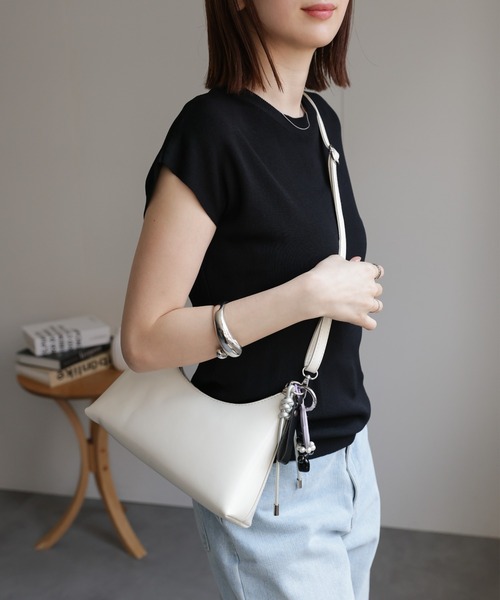 セール】【2WAY】ワンハンドルエナメルバッグ（ハンドバッグ