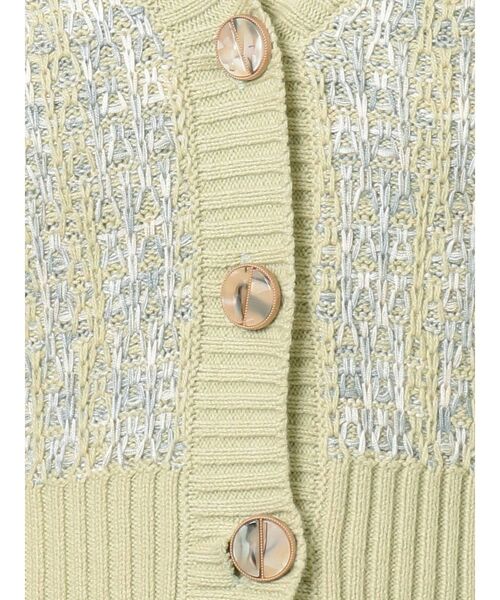 RESEXXY（リゼクシー）の「ツイードニットカーデ【セットアップ着用可能】（カーディガン/ボレロ・レディース・ブラック/グリーン/ラベンダー・FREE）」の11枚目の写真