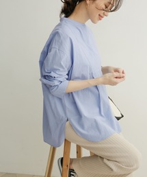 URBAN RESEARCH DOORS | コットンワッシャーチュニックシャツ(シャツ/ブラウス)