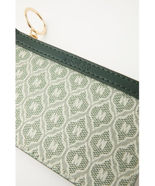 MOUSSY（マウジー）の「MONOGRAM カードホルダー（カードケース・レディース・ライトグリーン/ブラウン・FREE）」の7枚目の写真
