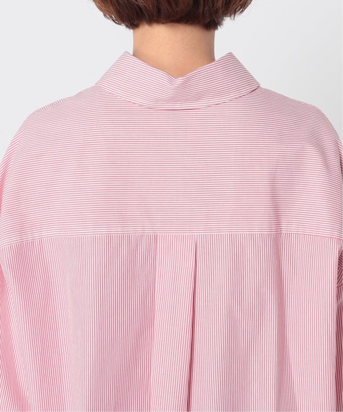 U by SPICK&SPAN（ユーバイスピックアンドスパン）の「ワイドスリーブ オーバーシャツ◆（シャツ/ブラウス・レディース・イエロー/レッド・FREE）」の20枚目の写真