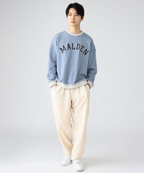 BEAMS HEART(ビームスハート)の「BEAMS HEART / ロゴ ライン ビッグ スウェット(スウェット・メンズ・ブルー系その他/グリーン・SMALL/LARGE/MEDIUM)」の7枚目の写真