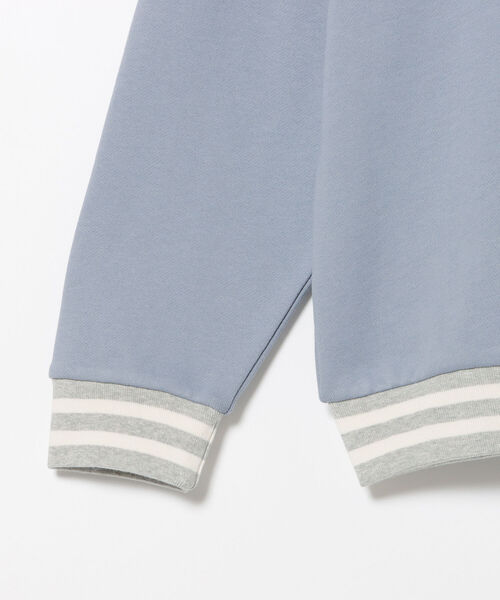 BEAMS HEART(ビームスハート)の「BEAMS HEART / ロゴ ライン ビッグ スウェット(スウェット・メンズ・ブルー系その他/グリーン・SMALL/LARGE/MEDIUM)」の15枚目の写真