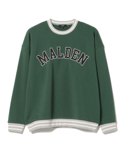 BEAMS HEART(ビームスハート)の「BEAMS HEART / ロゴ ライン ビッグ スウェット(スウェット・メンズ・ブルー系その他/グリーン・SMALL/LARGE/MEDIUM)」の18枚目の写真