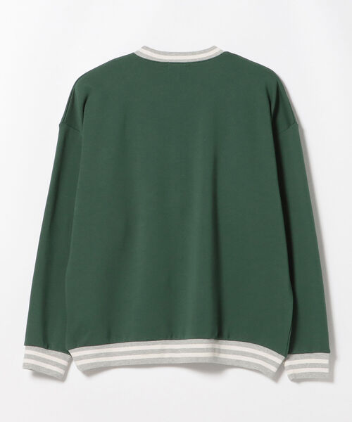 BEAMS HEART(ビームスハート)の「BEAMS HEART / ロゴ ライン ビッグ スウェット(スウェット・メンズ・ブルー系その他/グリーン・SMALL/LARGE/MEDIUM)」の20枚目の写真