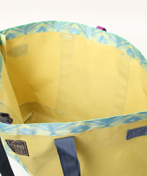 チチカカ（チチカカ）の「アウトドアビッグトートバッグ（トートバッグ・レディース・ブラウン/イエロー系その他・FREE）」の5枚目の写真