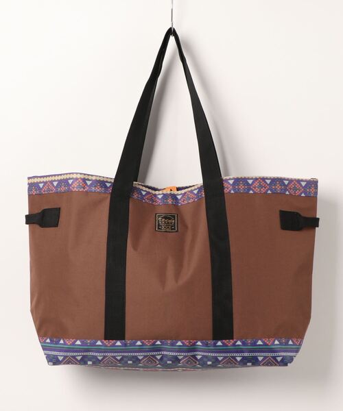 チチカカ（チチカカ）の「アウトドアビッグトートバッグ（トートバッグ・レディース・ブラウン/イエロー系その他・FREE）」の8枚目の写真