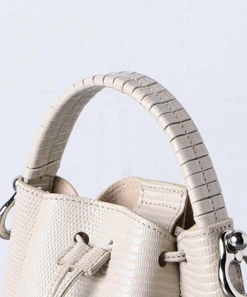 TOFF&LOADSTONE（トフアンドロードストーン）の「【別注】＜TOFF&LOADSTONE（トフアンドロードストーン）＞LANTERN ショルダーバッグ（ショルダーバッグ・レディース・ブラック/ベージュ・FREE）」の6枚目の写真