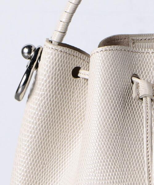 TOFF&LOADSTONE（トフアンドロードストーン）の「【別注】＜TOFF&LOADSTONE（トフアンドロードストーン）＞LANTERN ショルダーバッグ（ショルダーバッグ・レディース・ブラック/ベージュ・FREE）」の7枚目の写真