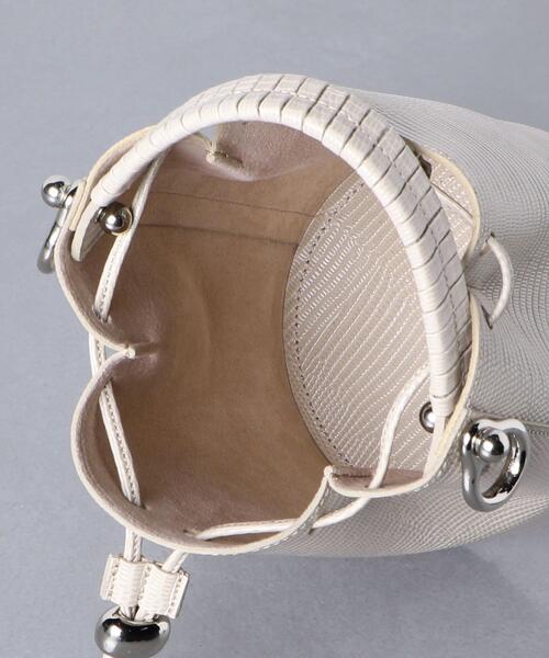 TOFF&LOADSTONE（トフアンドロードストーン）の「【別注】＜TOFF&LOADSTONE（トフアンドロードストーン）＞LANTERN ショルダーバッグ（ショルダーバッグ・レディース・ブラック/ベージュ・FREE）」の11枚目の写真