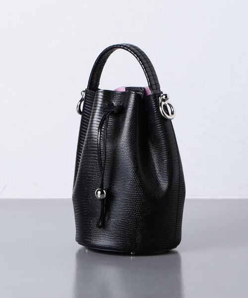 TOFF&LOADSTONE（トフアンドロードストーン）の「【別注】＜TOFF&LOADSTONE（トフアンドロードストーン）＞LANTERN ショルダーバッグ（ショルダーバッグ・レディース・ブラック/ベージュ・FREE）」の17枚目の写真