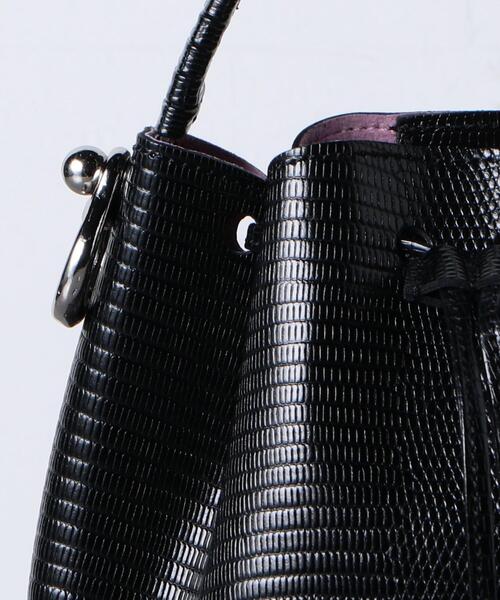 TOFF&LOADSTONE（トフアンドロードストーン）の「【別注】＜TOFF&LOADSTONE（トフアンドロードストーン）＞LANTERN ショルダーバッグ（ショルダーバッグ・レディース・ブラック/ベージュ・FREE）」の18枚目の写真