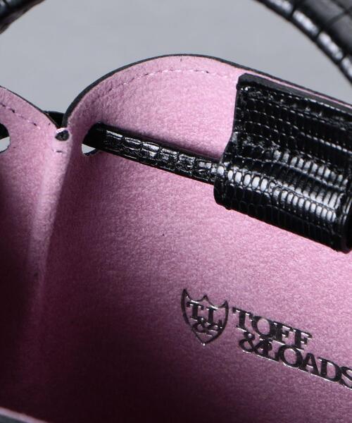 TOFF&LOADSTONE（トフアンドロードストーン）の「【別注】＜TOFF&LOADSTONE（トフアンドロードストーン）＞LANTERN ショルダーバッグ（ショルダーバッグ・レディース・ブラック/ベージュ・FREE）」の19枚目の写真