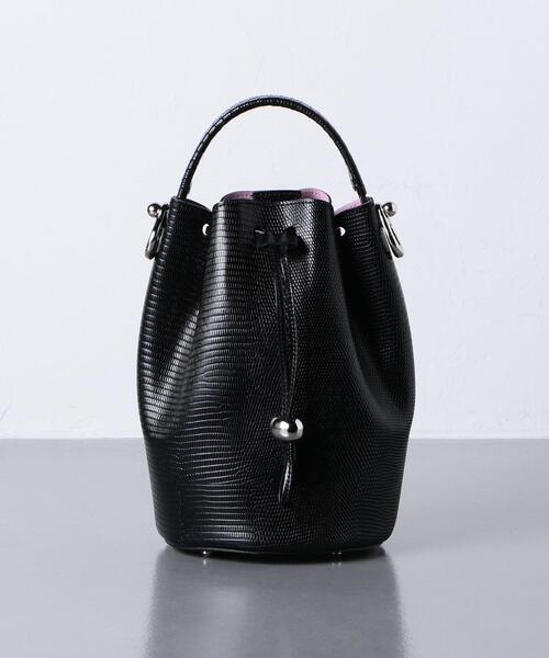 TOFF&LOADSTONE（トフアンドロードストーン）の「【別注】＜TOFF&LOADSTONE（トフアンドロードストーン）＞LANTERN ショルダーバッグ（ショルダーバッグ・レディース・ブラック/ベージュ・FREE）」の20枚目の写真