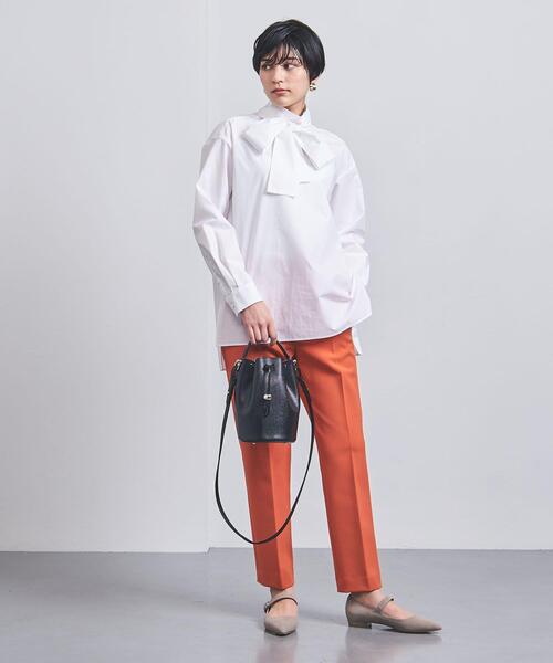 TOFF&LOADSTONE（トフアンドロードストーン）の「【別注】＜TOFF&LOADSTONE（トフアンドロードストーン）＞LANTERN ショルダーバッグ（ショルダーバッグ・レディース・ブラック/ベージュ・FREE）」の22枚目の写真