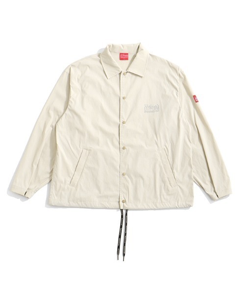 Manhattan Portage（マンハッタンポーテージ）の「Coach Jacket（ナイロンジャケット・メンズ・ネイビー/アイボリー/チャコール・MEDIUM/LARGE）」の2枚目の写真