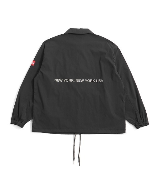 Manhattan Portage（マンハッタンポーテージ）の「Coach Jacket（ナイロンジャケット・メンズ・ネイビー/アイボリー/チャコール・MEDIUM/LARGE）」の5枚目の写真