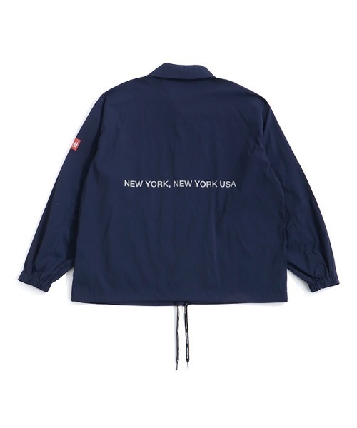 Manhattan Portage（マンハッタンポーテージ）の「Coach Jacket（ナイロンジャケット・メンズ・ネイビー/アイボリー/チャコール・MEDIUM/LARGE）」の6枚目の写真