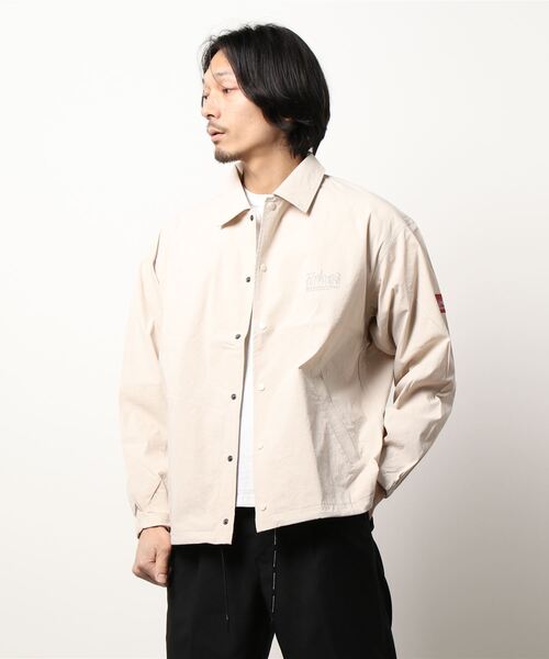 Manhattan Portage（マンハッタンポーテージ）の「Coach Jacket（ナイロンジャケット・メンズ・ネイビー/アイボリー/チャコール・MEDIUM/LARGE）」の15枚目の写真