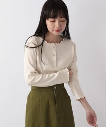 LOWRYS FARM | ２ＷＡＹヘンリーメロ－ＬＳ　268816(Tシャツ/カットソー)