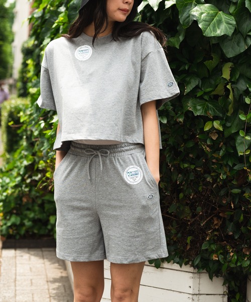 DISCUS（ディスカス）の「【DISCUS／ディスカス】7分袖カットソー　クルーネック 7分袖Tシャツ　ワイドシルエット（Tシャツ/カットソー・レディース・ラベンダー/杢グレー/オフホワイト/オレンジ/イエロー・MEDIUM/LARGE）」の14枚目の写真