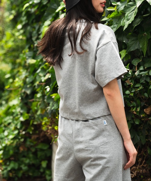 DISCUS（ディスカス）の「【DISCUS／ディスカス】7分袖カットソー　クルーネック 7分袖Tシャツ　ワイドシルエット（Tシャツ/カットソー・レディース・ラベンダー/杢グレー/オフホワイト/オレンジ/イエロー・MEDIUM/LARGE）」の15枚目の写真