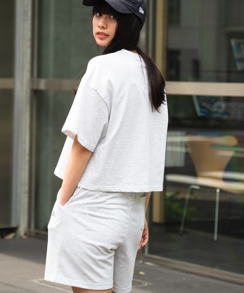 DISCUS（ディスカス）の「【DISCUS／ディスカス】7分袖カットソー　クルーネック 7分袖Tシャツ　ワイドシルエット（Tシャツ/カットソー・レディース・ラベンダー/杢グレー/オフホワイト/オレンジ/イエロー・MEDIUM/LARGE）」の9枚目の写真