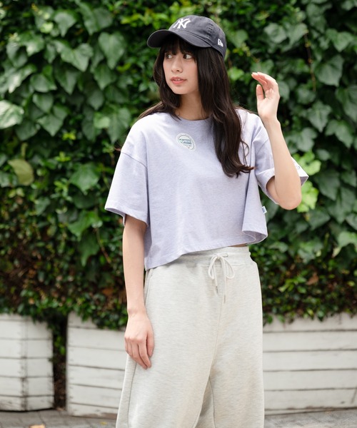 DISCUS（ディスカス）の「【DISCUS／ディスカス】7分袖カットソー　クルーネック 7分袖Tシャツ　ワイドシルエット（Tシャツ/カットソー・レディース・ラベンダー/杢グレー/オフホワイト/オレンジ/イエロー・MEDIUM/LARGE）」の18枚目の写真