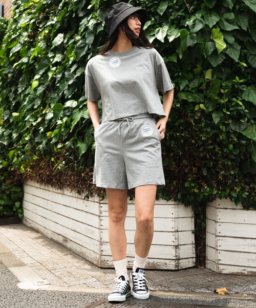 DISCUS（ディスカス）の「【DISCUS／ディスカス】7分袖カットソー　クルーネック 7分袖Tシャツ　ワイドシルエット（Tシャツ/カットソー・レディース・ラベンダー/杢グレー/オフホワイト/オレンジ/イエロー・MEDIUM/LARGE）」の12枚目の写真