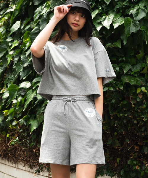 DISCUS（ディスカス）の「【DISCUS／ディスカス】7分袖カットソー　クルーネック 7分袖Tシャツ　ワイドシルエット（Tシャツ/カットソー・レディース・ラベンダー/杢グレー/オフホワイト/オレンジ/イエロー・MEDIUM/LARGE）」の13枚目の写真