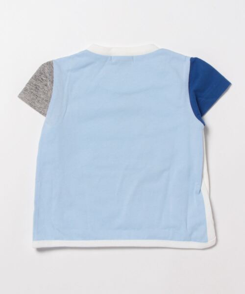 RAGMART（ラグマート）の「配色切り替えプリントTシャツ（Tシャツ/カットソー・キッズ・オフホワイト/カーキ・95cm/80ｃｍ）」の6枚目の写真