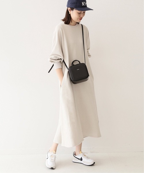 ★美品◆スローブイエナ◆ ソフト起毛裏毛ロングワンピース WEB限定/追加3》ソフト起毛裏毛ロングワンピース◇ | スローブ