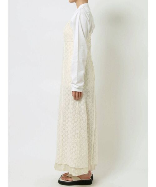 merry jenny（メリージェニー）の「ランダムストラップキャミワンピース（ワンピース・レディース・アイボリー/ブラック・FREE）」の5枚目の写真