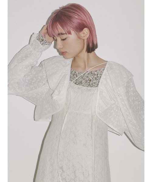 merry jenny（メリージェニー）の「ランダムストラップキャミワンピース（ワンピース・レディース・アイボリー/ブラック・FREE）」の18枚目の写真