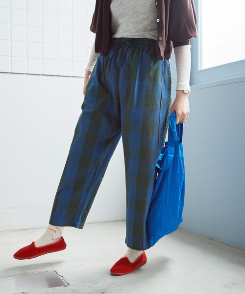 bulle de savon(ビュルデサボン)の「over dye pajyamaパンツ(その他パンツ・レディース・ピンク/イエロー/ネイビー・FREE)」の17枚目の写真