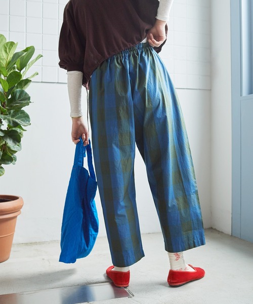 bulle de savon(ビュルデサボン)の「over dye pajyamaパンツ(その他パンツ・レディース・ピンク/イエロー/ネイビー・FREE)」の21枚目の写真