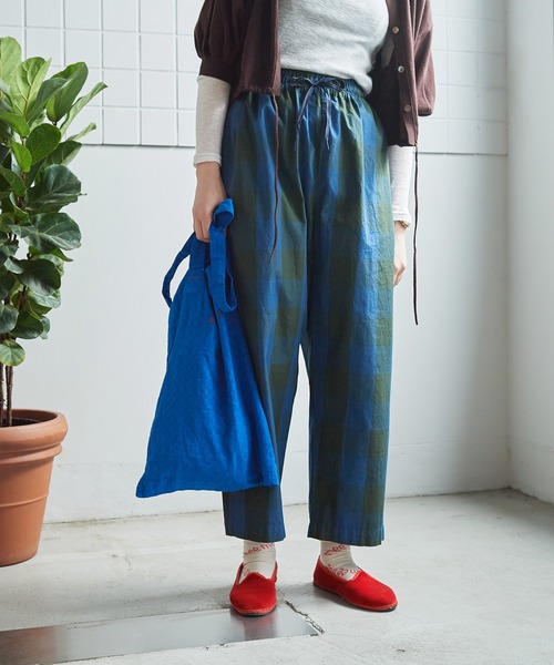 bulle de savon(ビュルデサボン)の「over dye pajyamaパンツ(その他パンツ・レディース・ピンク/イエロー/ネイビー・FREE)」の22枚目の写真